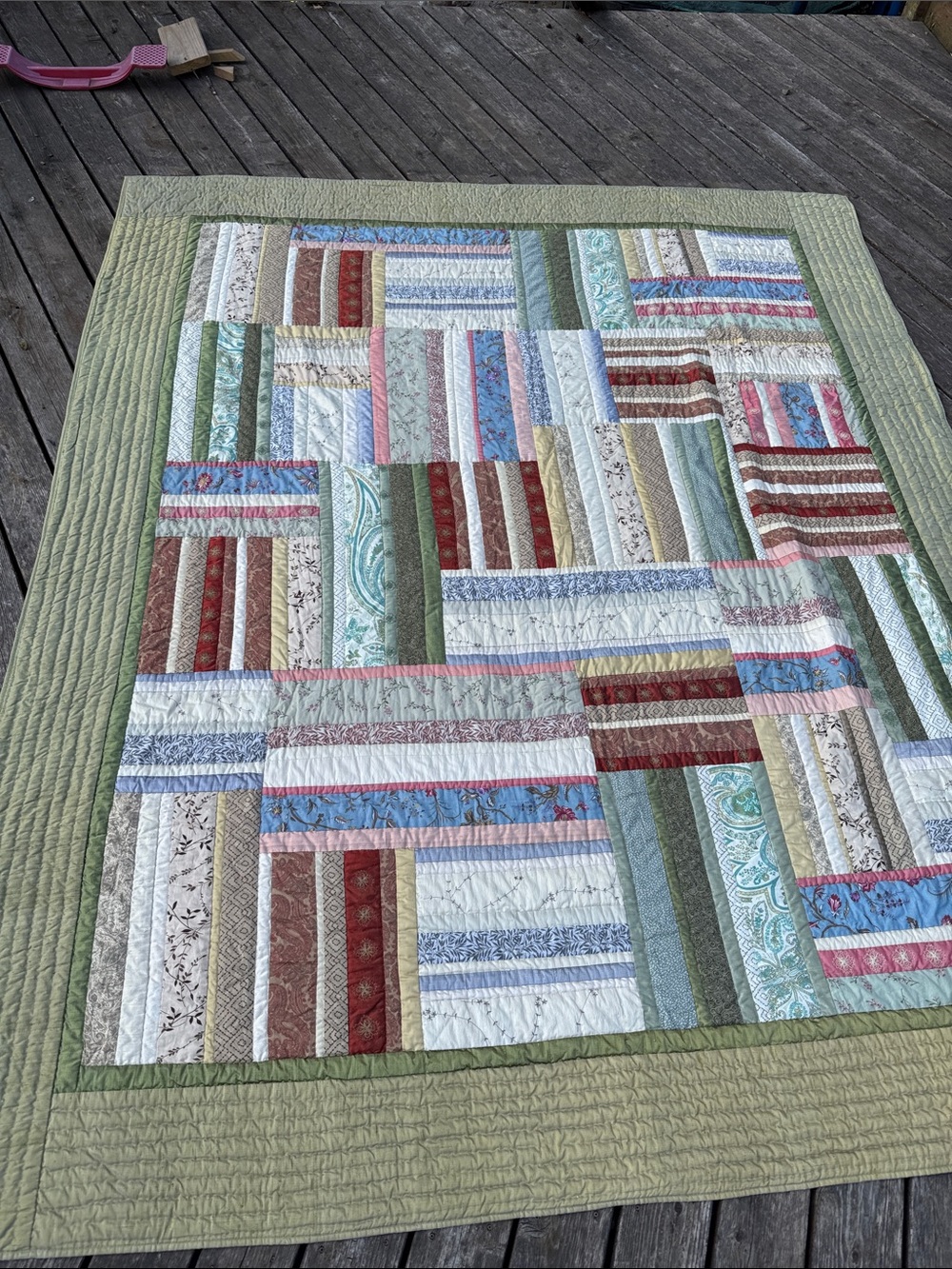 Vintage Patchwork PotteryBarn Comforter